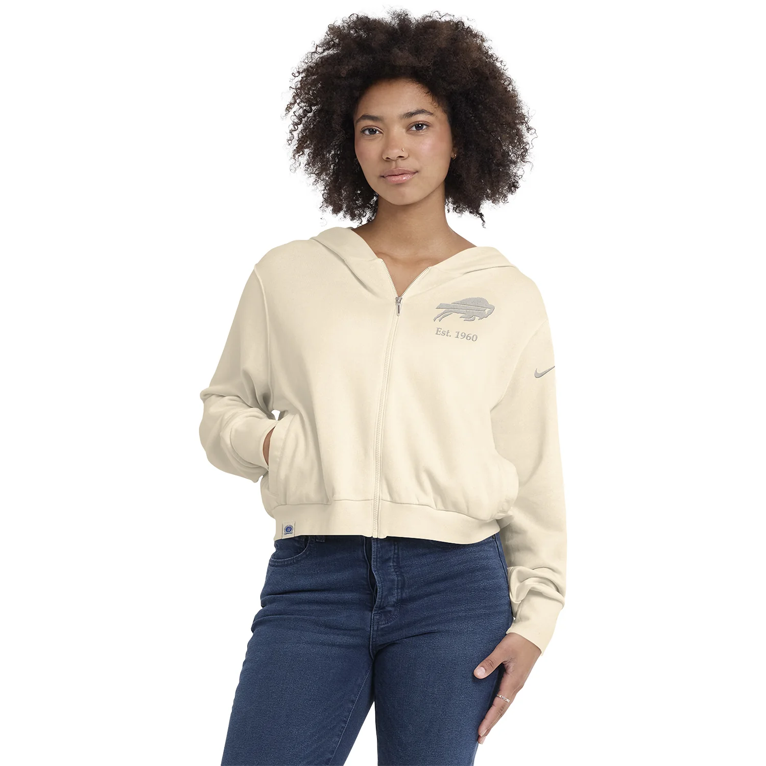 Ladies Buffalo Bills Nike Full-Zip Hooded Jacket