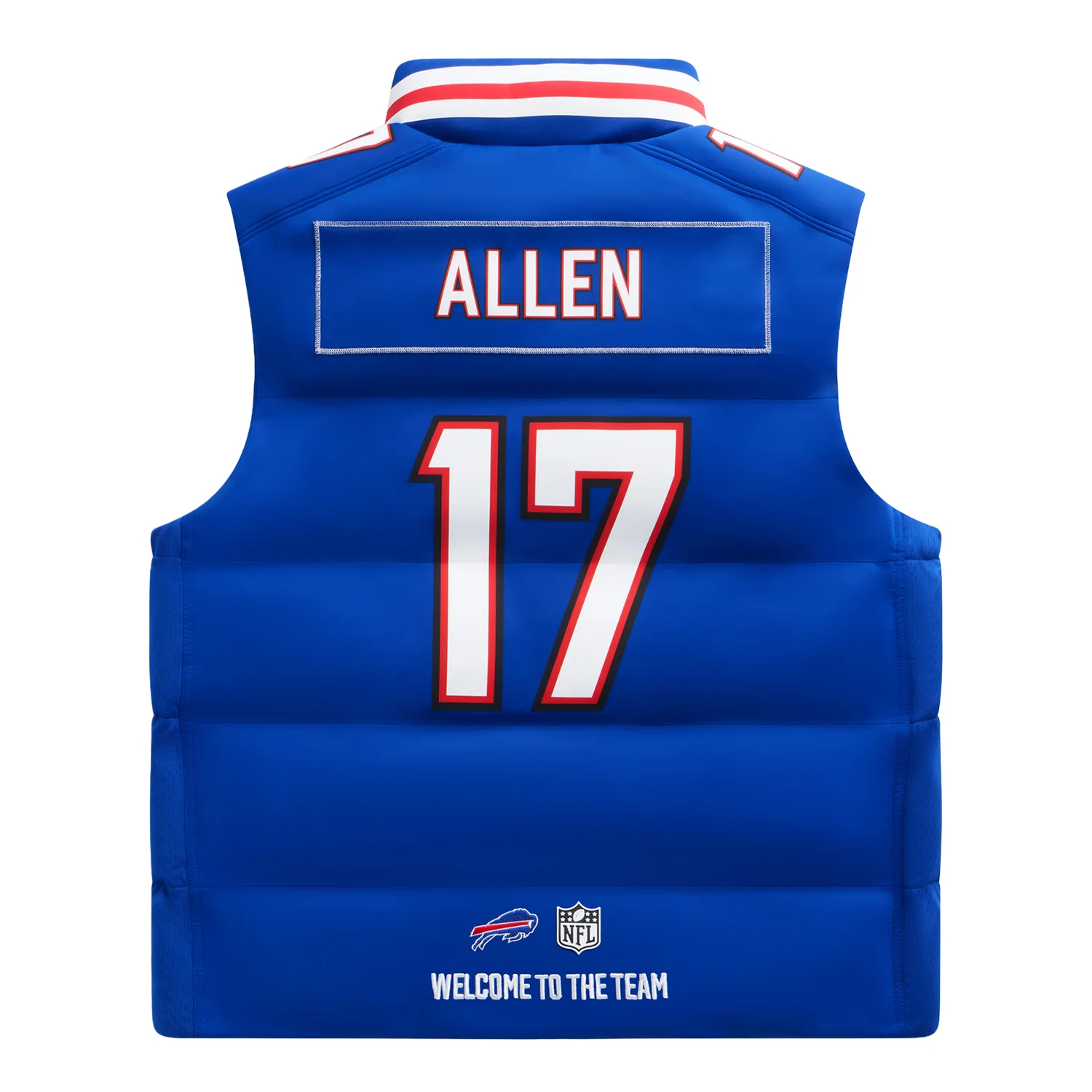 Buffalo Bills Off Season Josh Allen Puffer Vest