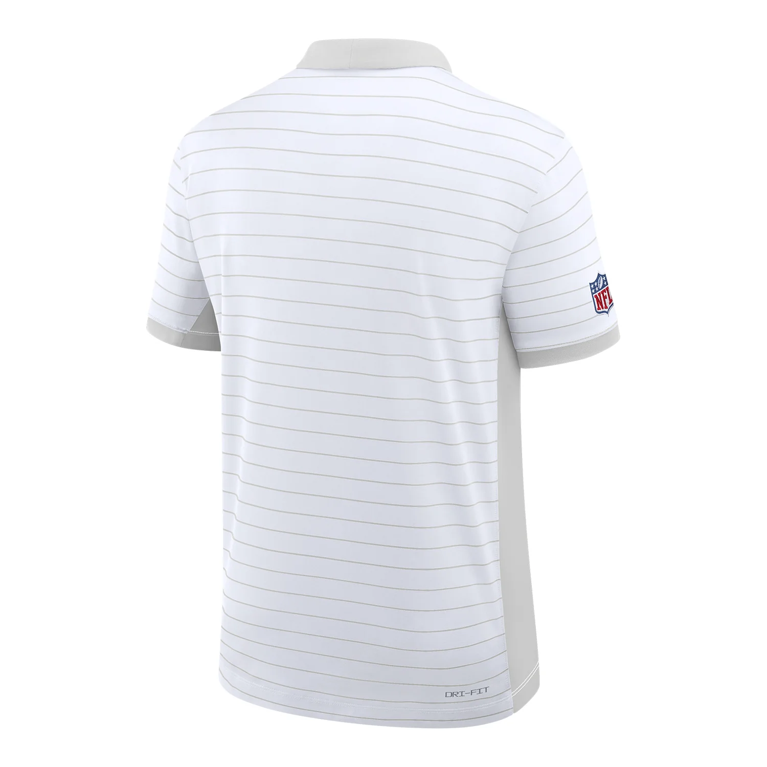 Buffalo Bills Nike 2025 Sideline Victory Stripe Polo - White