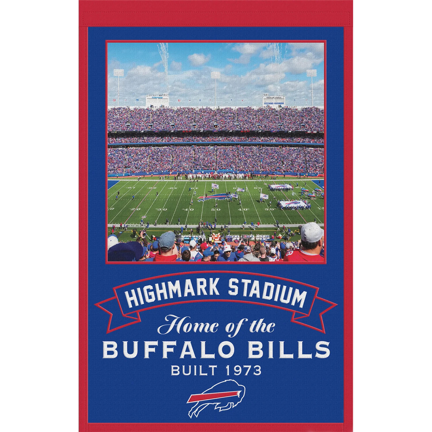 Buffalo Bills Farewell Season Wool Banner