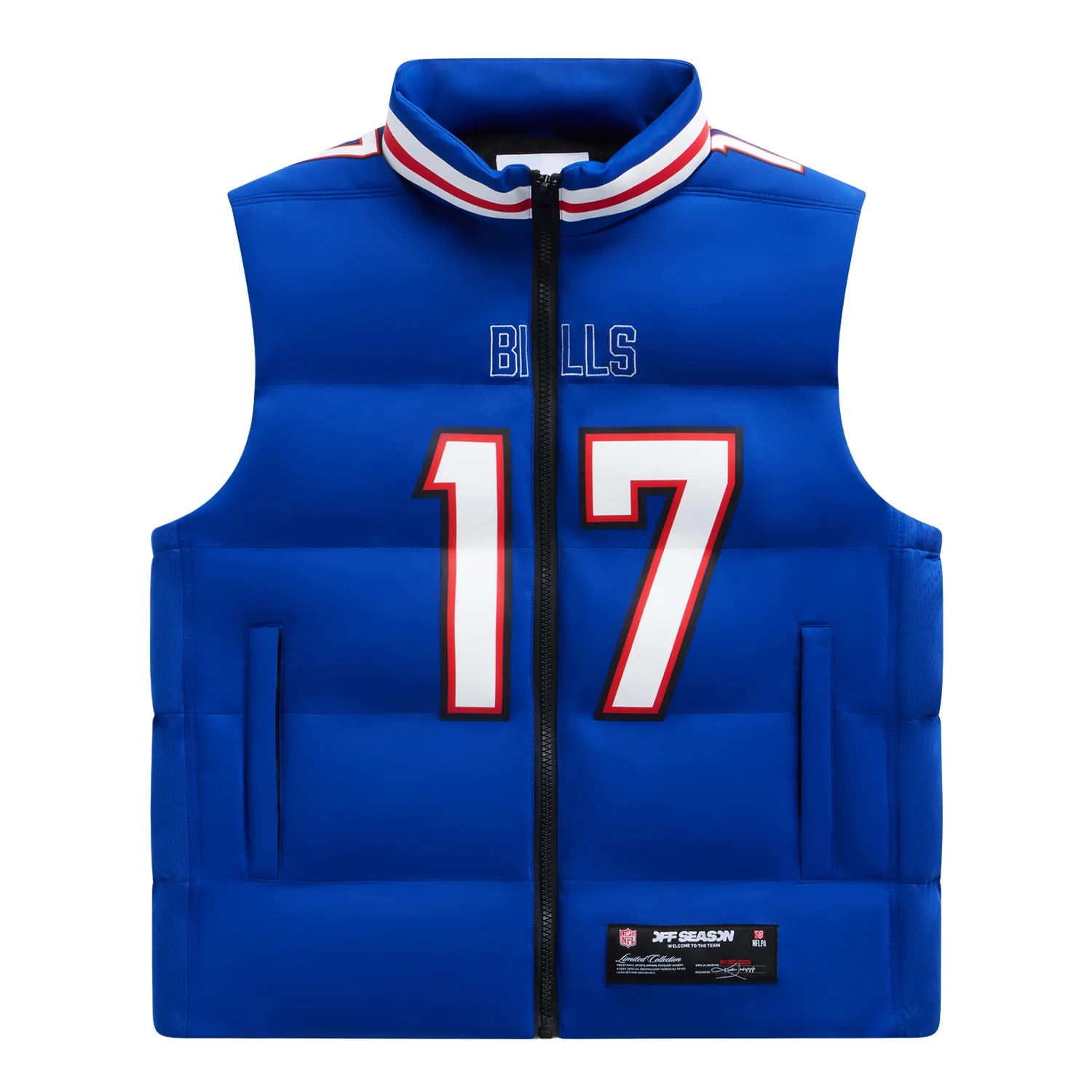 Buffalo Bills Off Season Josh Allen Puffer Vest
