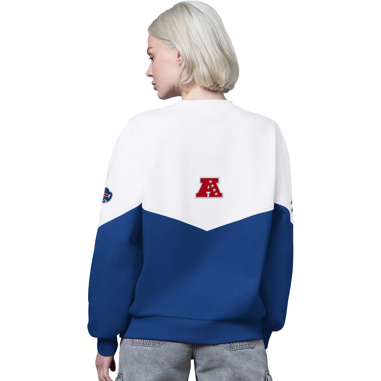 Ladies Buffalo Bills Starter Clutch Hit ZigZag Fleece