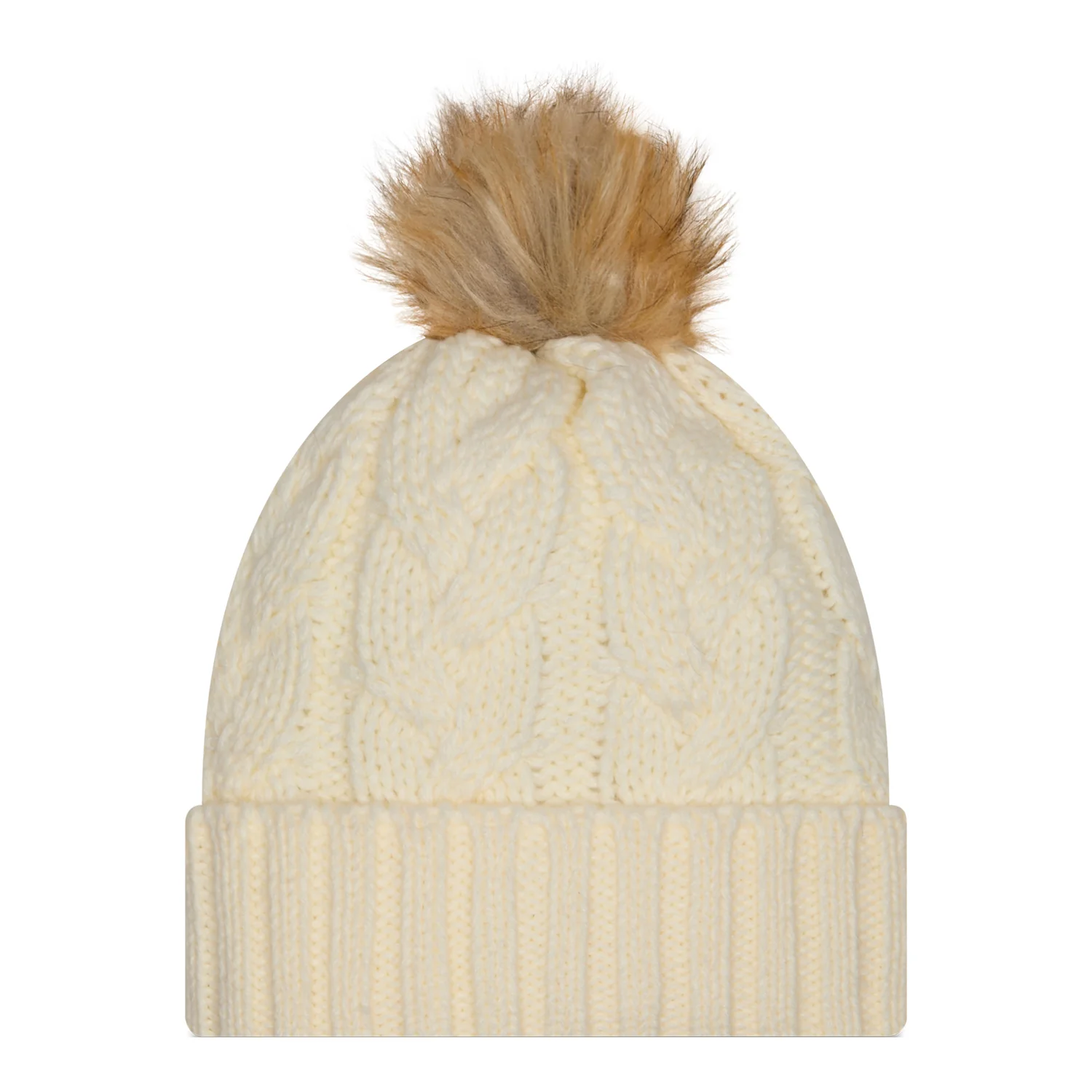 Ladies Bills New Era Fur Pom Knit