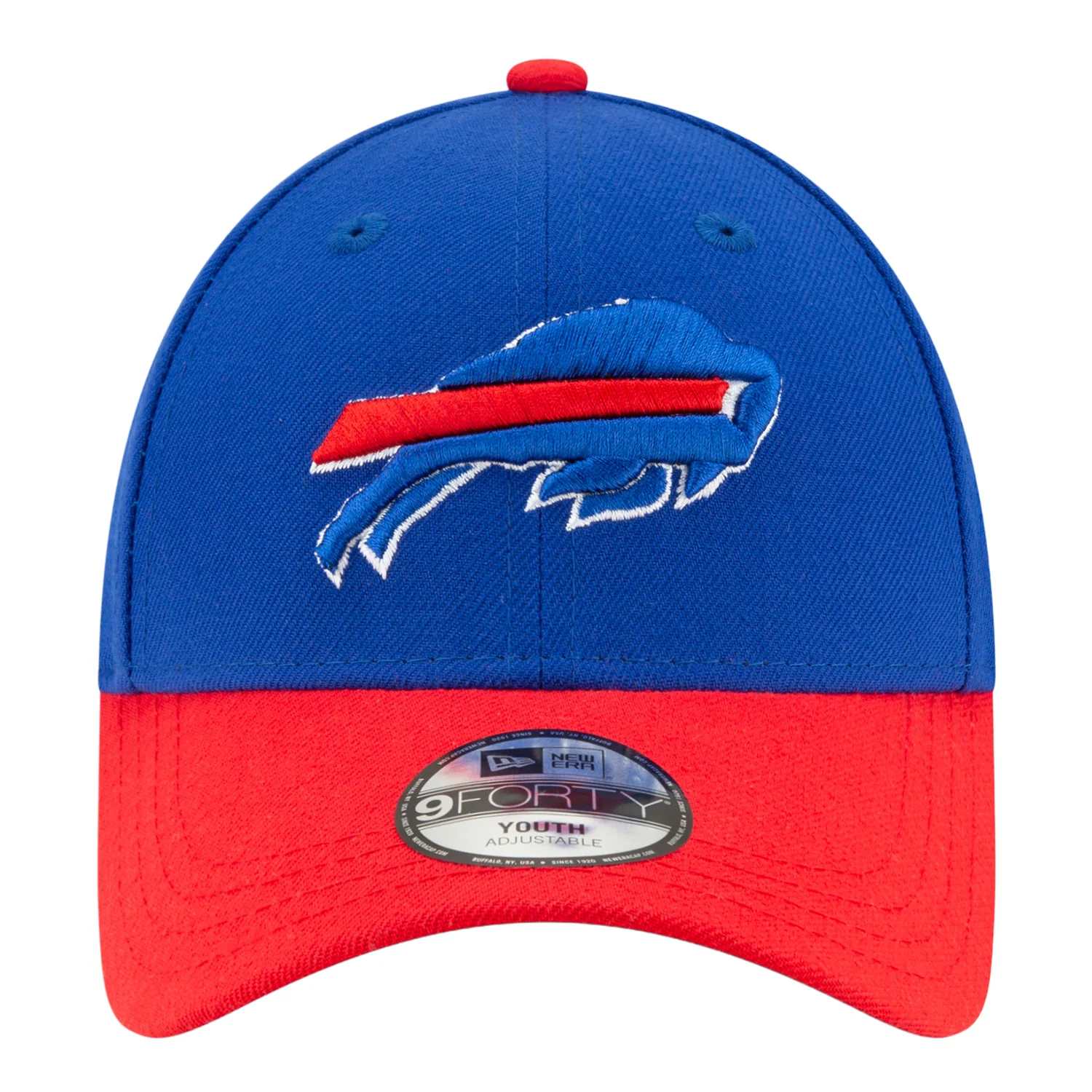 Youth Buffalo Bills New Era Farewell Season Side Patch 9FORTY Hat