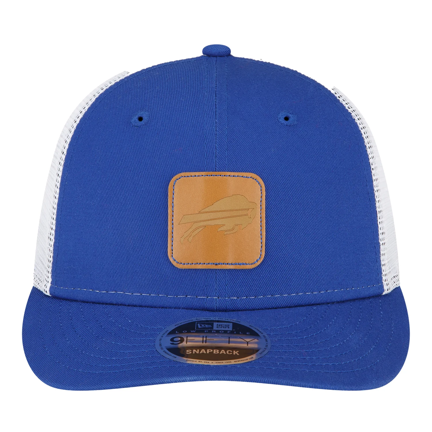 New Era Bills Low Profile 9FIFTY Patch Trucker Hat