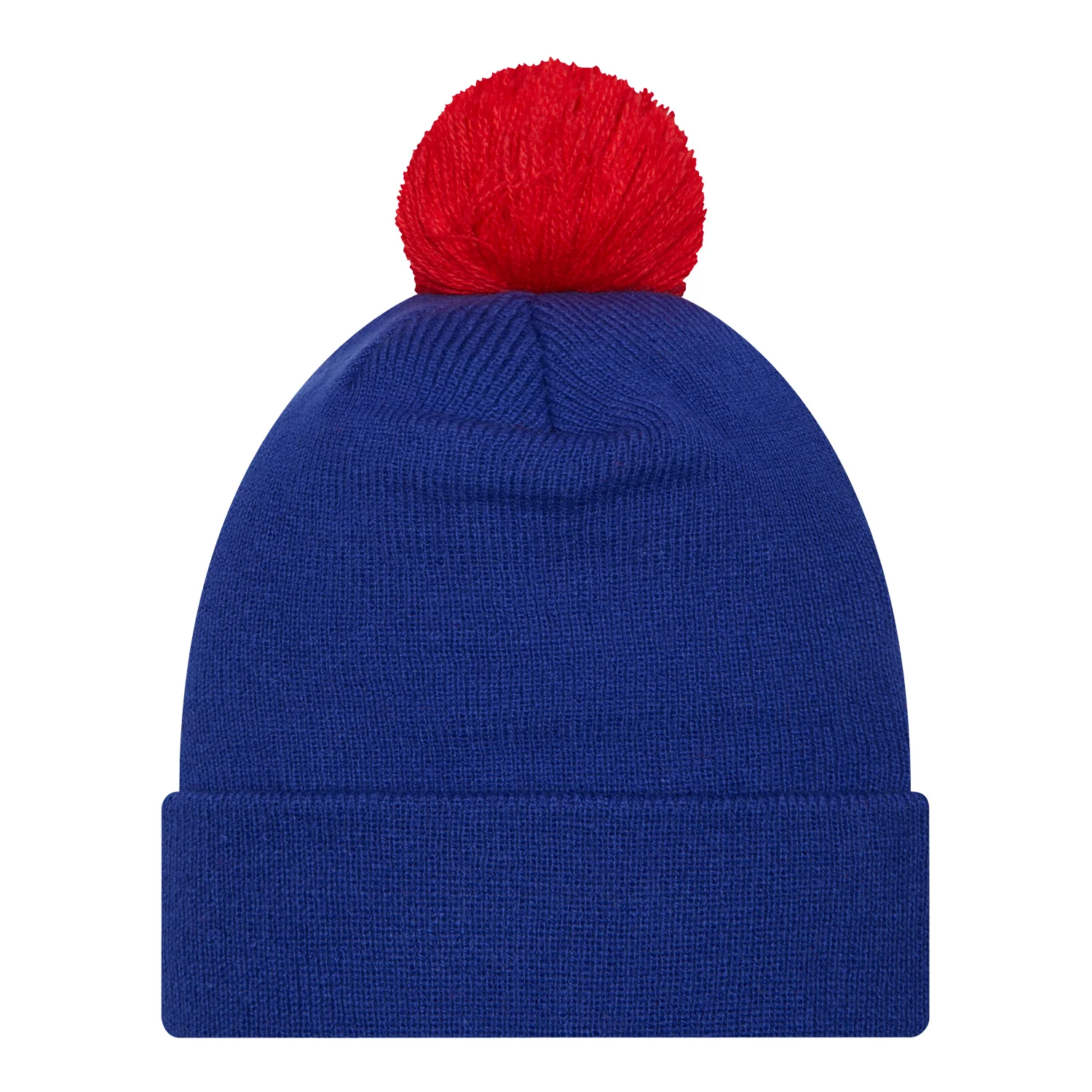 New Era Bills Classic 4th Down Pom Cuffed Knit Hat