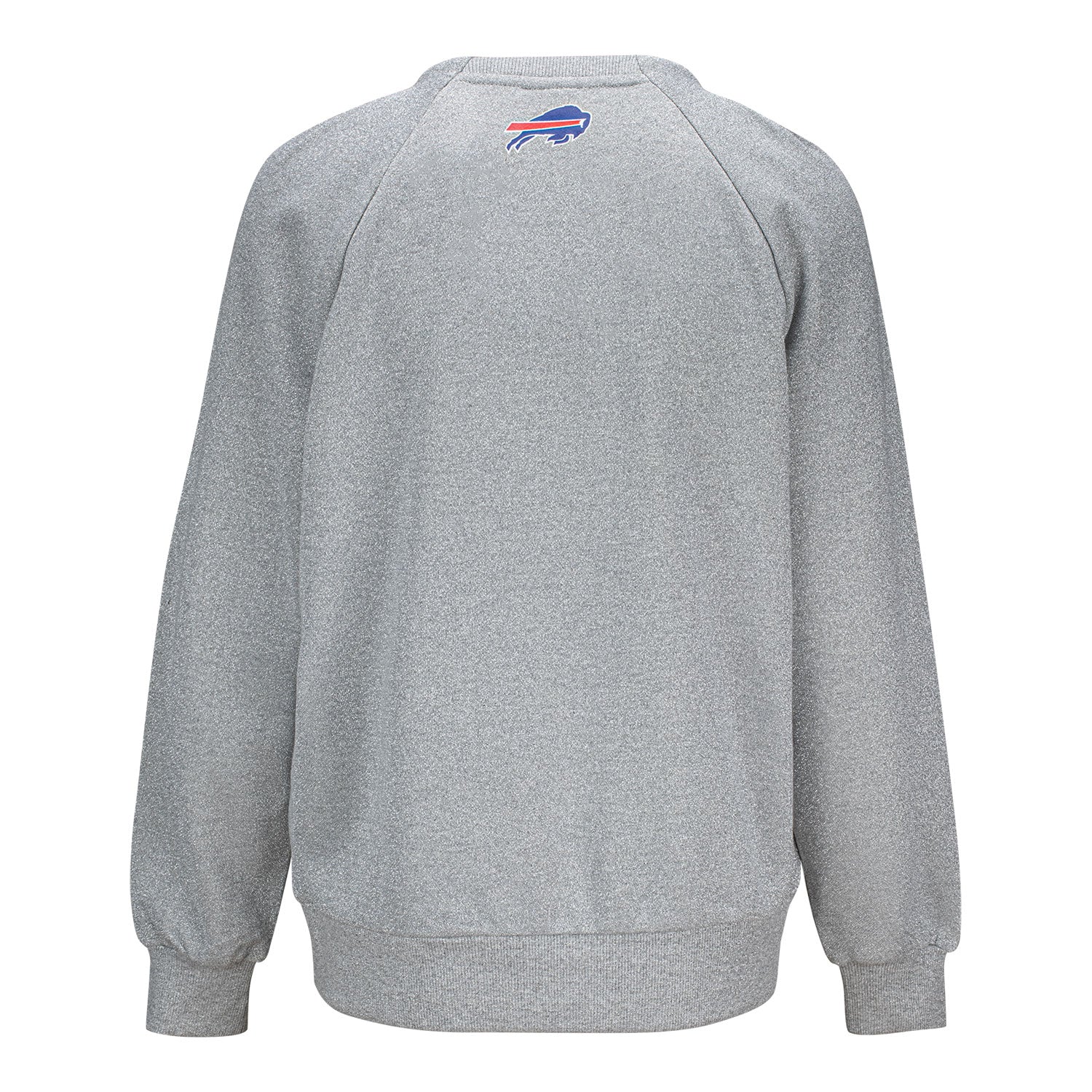 Buffalo Bills GIII Fan Chant Sequin Ladies Crewneck