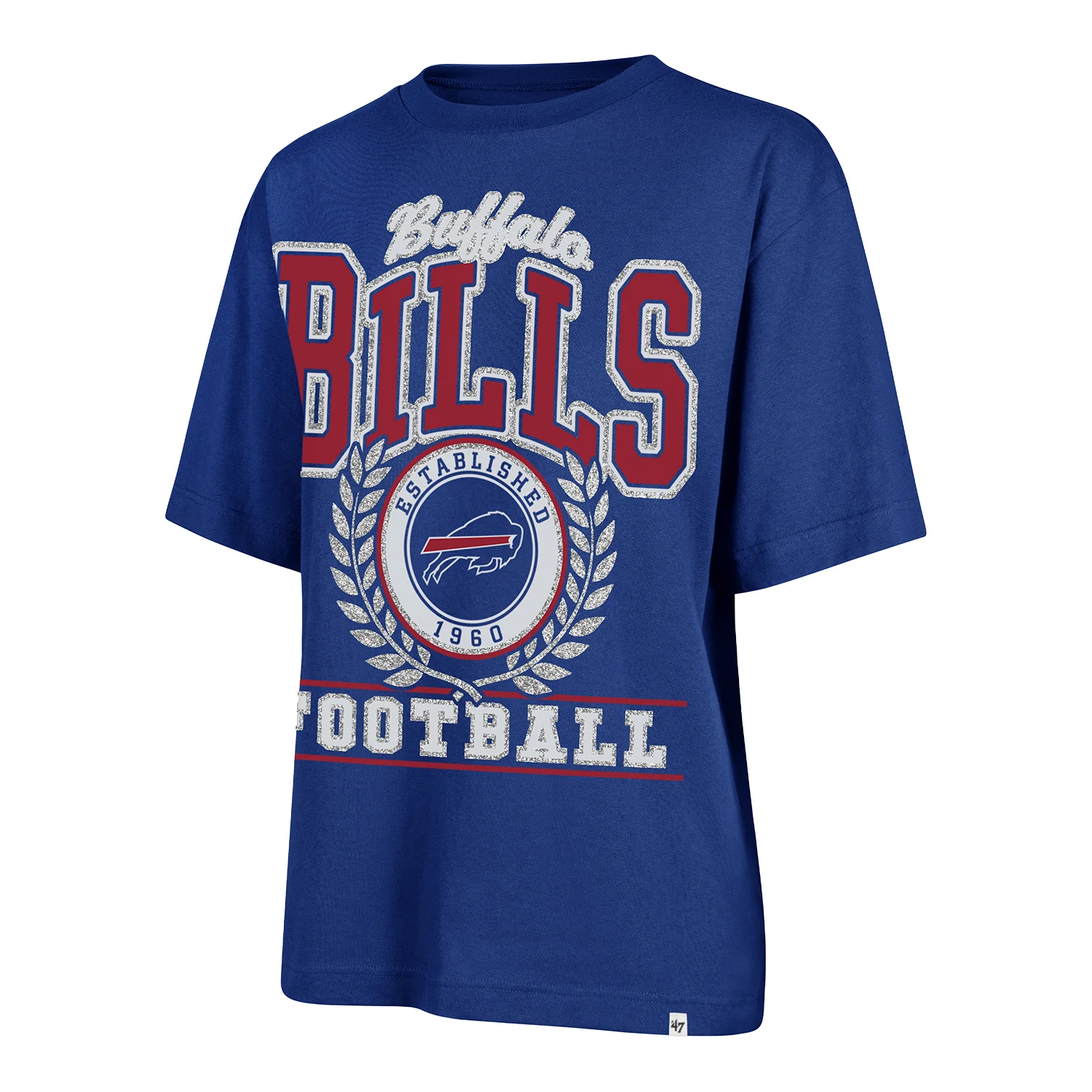 Ladies Buffalo Bills '47 Brand Ring True Foundation T-Shirt
